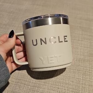 YETI 14oz Rambler Stackable Mug In Cape Taupe